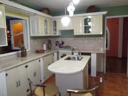 'Cocina' Casas particulares are an alternative to hotels in Cuba.